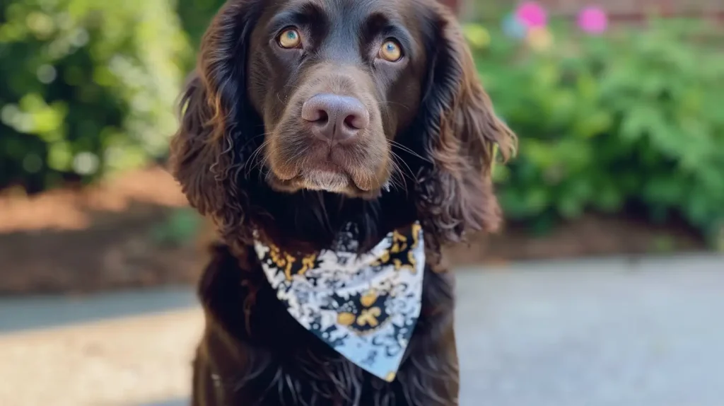 groomed boykin spaniel